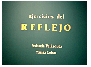 Ejercicios del Reflejo-yolanda Velazquez-autogiro arte actual