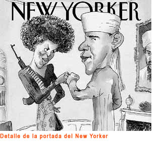 Obama y el New Yorker-Autogiro arte actual