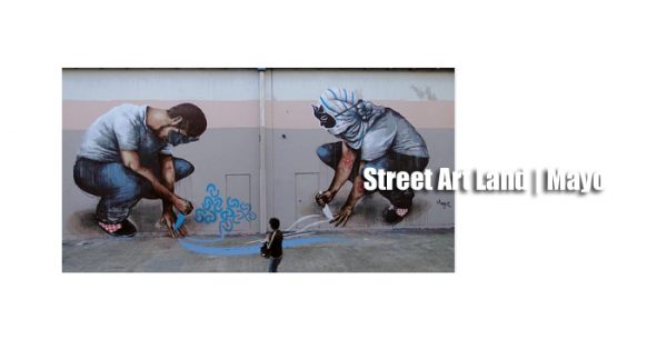 Street art land mayo | Autogiro Arte Actual