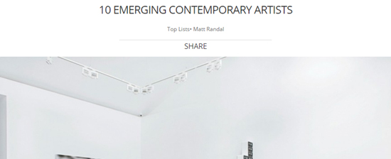 10 EMERGING CONTEMPORARY ARTISTS-Autogiro arte actual