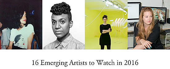 16 Emerging Artists to Watch in 2016-Artsy-Autogiro arte actual