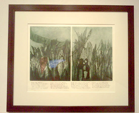 Intaglio de Somoza-Grabado poemas-Museo de las Americas-Autogiro arte actual