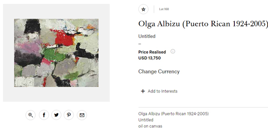 olga albizu untitled-Puerto rican artists at art auctions-Autogiro arte actual