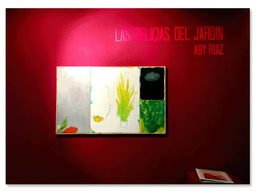 Aby Ruíz delicias del jardin Pintura-autogiro arte actual