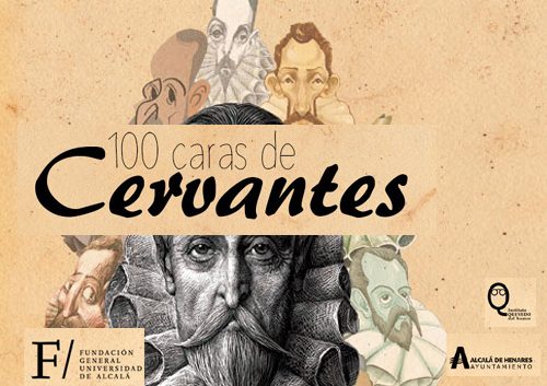 100 caras de Cervantes Caricatura