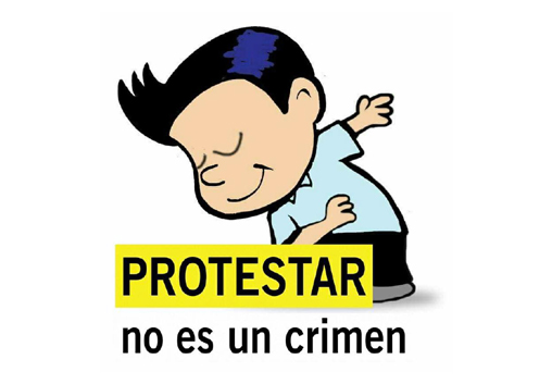 protestar-no-es-un-crimen | Autogiro Arte Actual