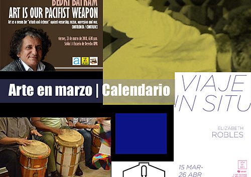 arte en marzo calendario | Autogiro Arte Actual