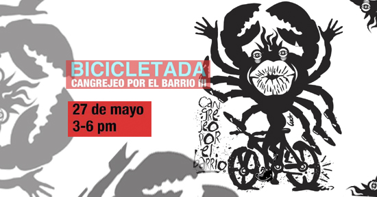 Cangrejeo | bicicletada | Santurce | Autogiro Arte Actual