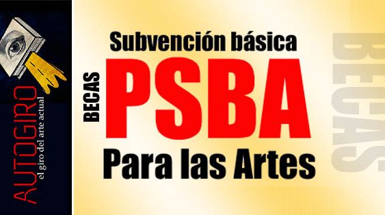 Programa de Subvención básica para las artes | Autogiro Arte Actual