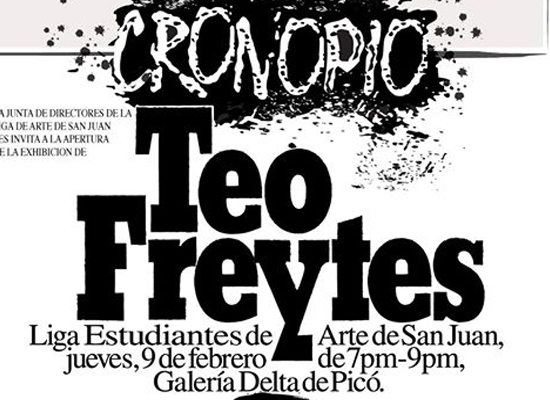 Teo Freytes | CRONOPO | Autogiro Arte Actual