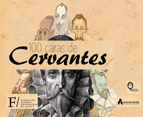 100 caras de Cervantes Caricatura