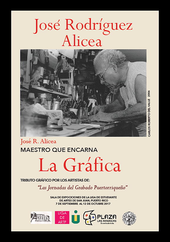 José Alicea | Jornadas del Grabado | Liga de arte | AUTOGIRO/el giro del arte actual