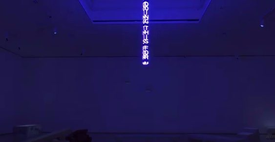 jenny holzer guggenheim bilbao