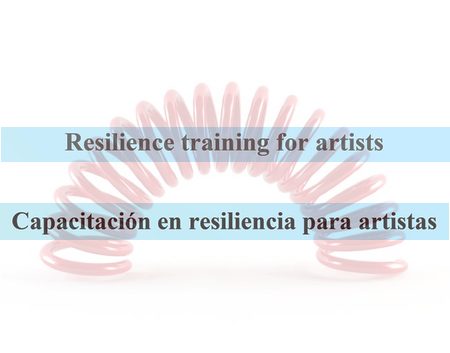 adiestramiento para artistas visuales