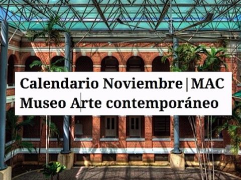 calendario del museo arte contemporaneo