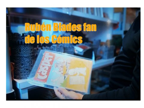Ruben Blades fan de los Comics
