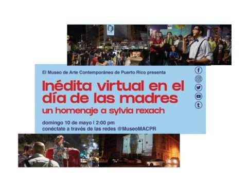 inédita virtual conciertos virtuales con canciones de Sylvia Rexach