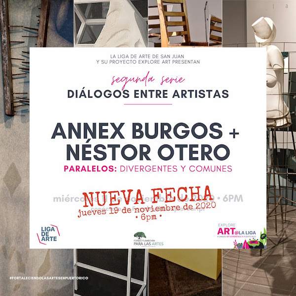 En los Diálogos virtuales de Explore Art@LaLiga conversan los artistas Annex Burgos y Néstor Otero