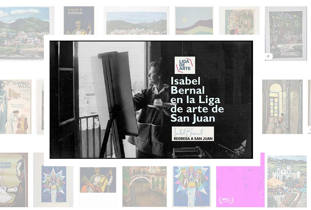 La pintora y artista grafica Isabel Bernal exhibe en el espacio Betsy Padín de la Liga de arte de SJ, comenzando en marzo y extendiéndose hasta mayo de 2022