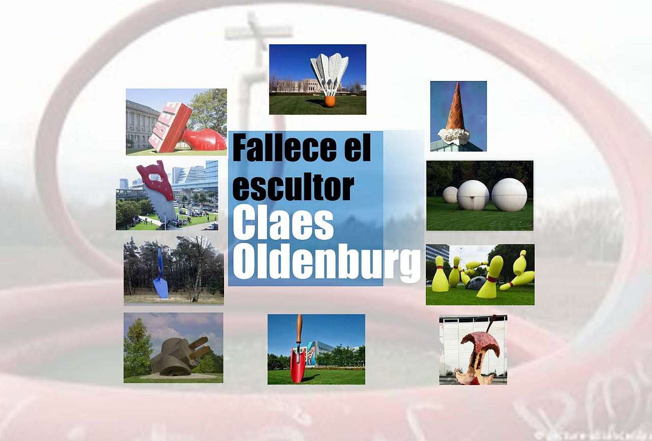 Fallece el escultor Claes Oldenburg