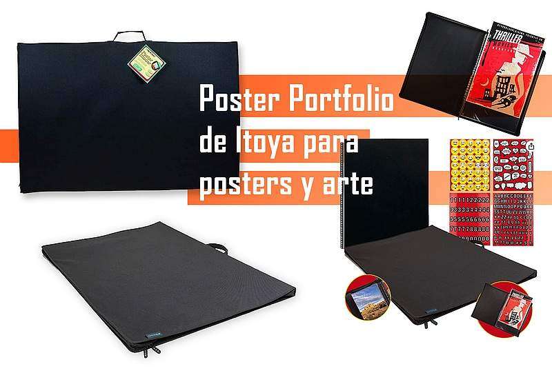  ProFolio Poster Binder de Itoya para obras en formato hasta 24 x 36 pulgadas,