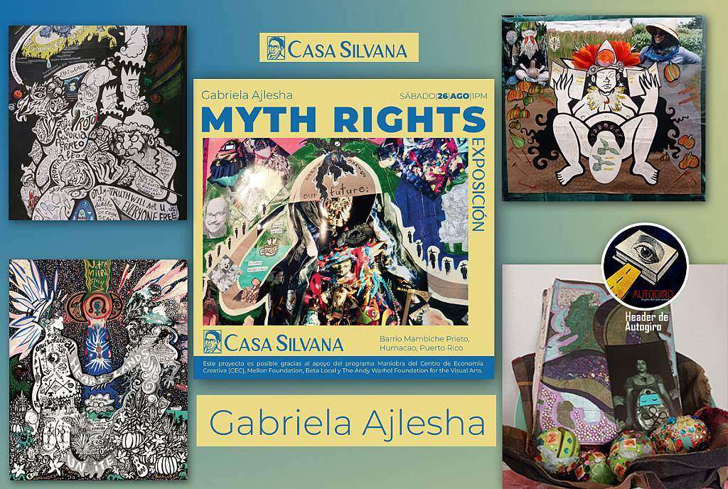 Myth Rights", exposición de Gabriela Ajlesha en Casa Silvana