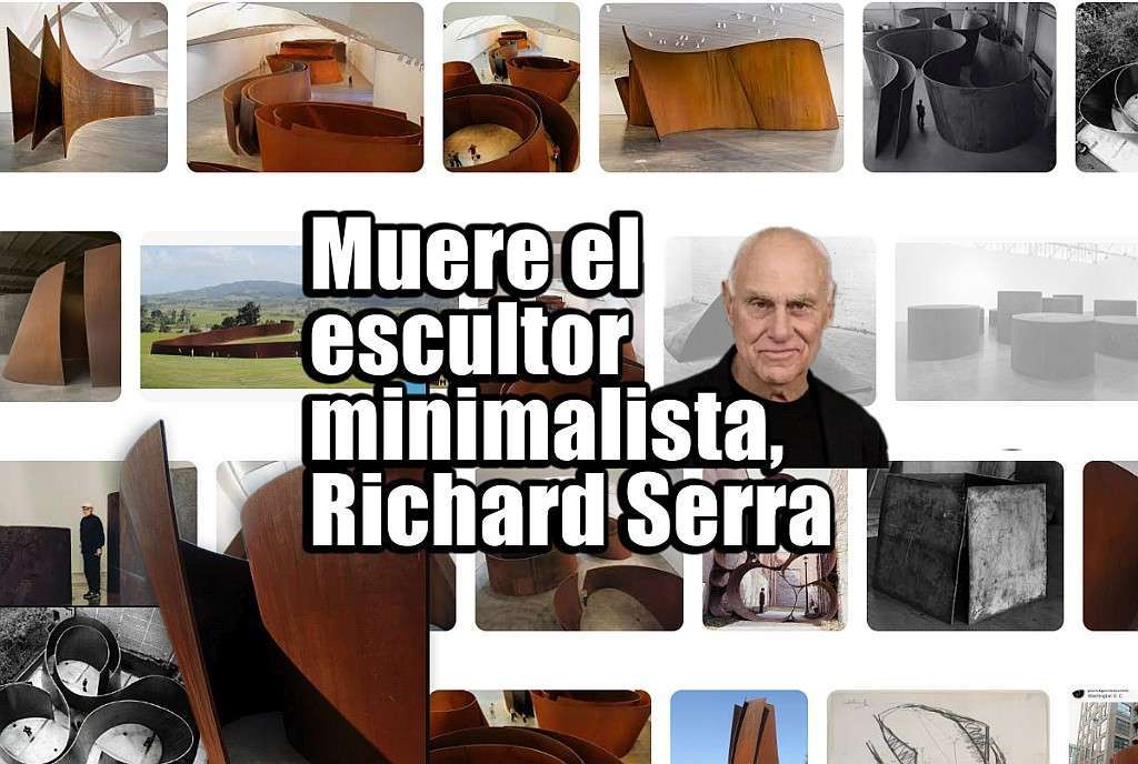 Muere el escultor minimalista, Richard Serra