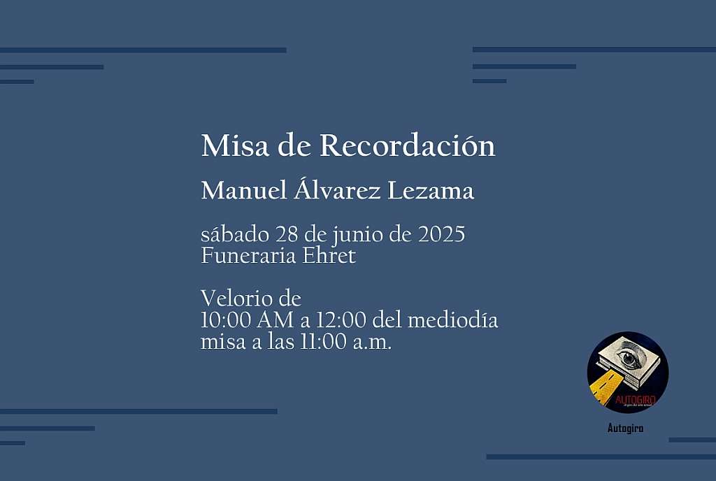 Velorio Manuel Álvarez Lezama, escritor y critico de arte