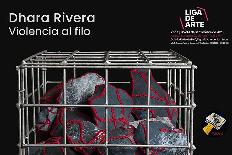 Dhara Rivera presenta Violencia al filo Liga de Arte
