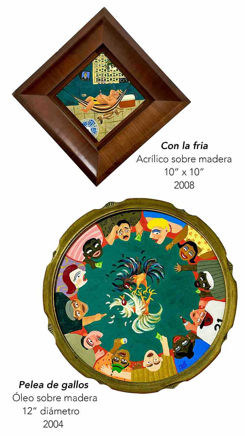 obras de Stanley Coll Momentos Cotidianos en Galeria Space | | imágenes del catalogo de la muestra