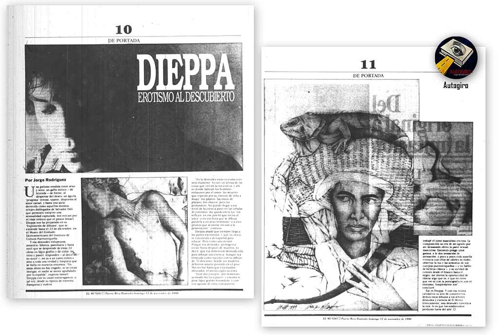 Ismael Dieppa dibujante puerto rico