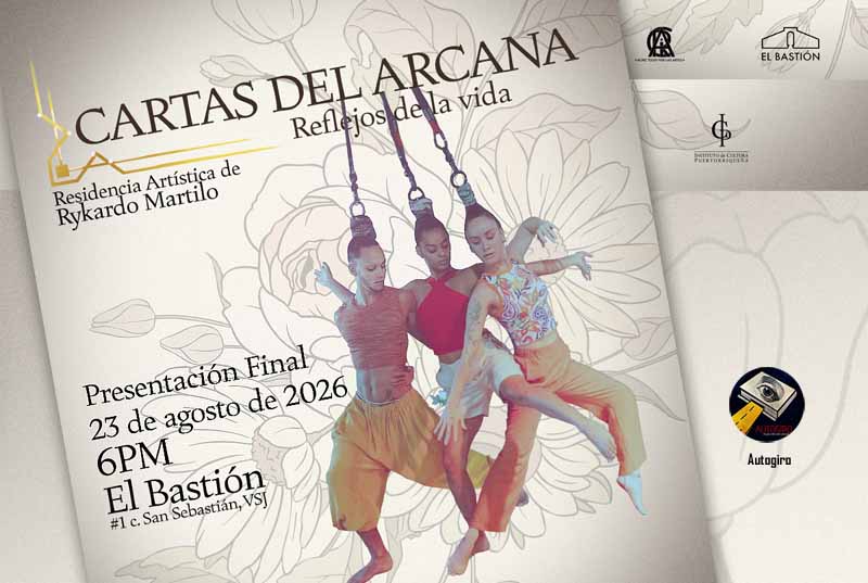 La Asociación ACirc presenta Cartas del Arcana, espectáculo de cierre de residencia artística de Rykardo Martilo en El Bastión