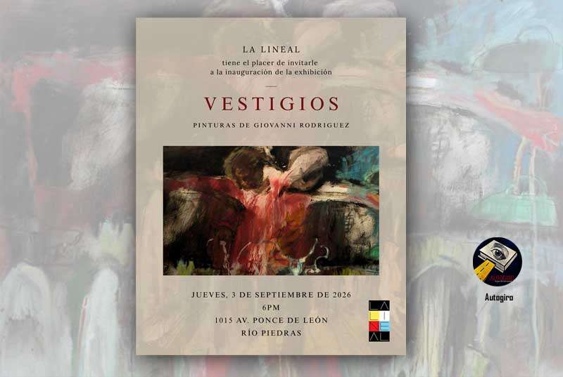 Giovanni Rodríguez exhibicion Vestigios