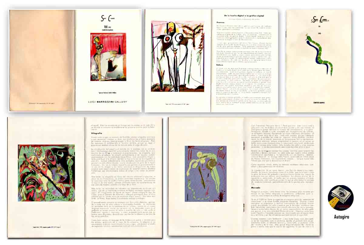 
Snake Charmer by TEO 1993 galería luiggi marrozzini | Catalogo paginas interiores